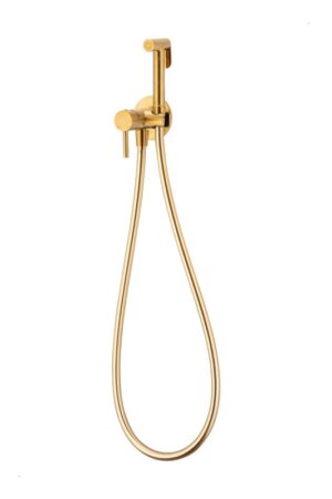 MOZA BRUSHED GOLD concealed bidet mixer