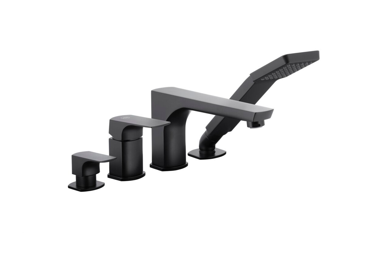 MOKAIT BLACK 4-hole deck-mounted bath mixer MOKAIT BLACK 4-hole deck-mounted bath mixer