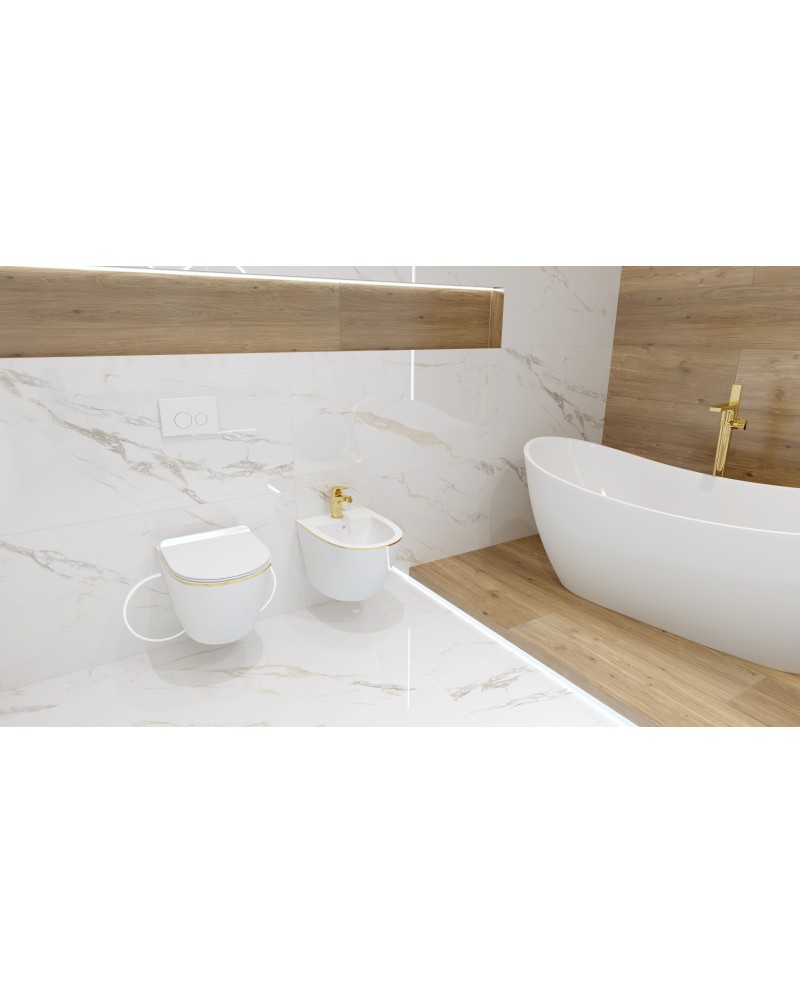 Wall-hung Bidet Sofi Gold Line Wall-hung Bidet Sofi Gold Line