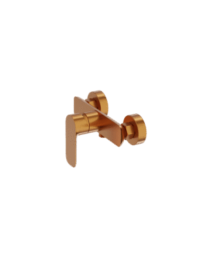 SPARK  |  wall-mounted bath mixer – Brushed Copper