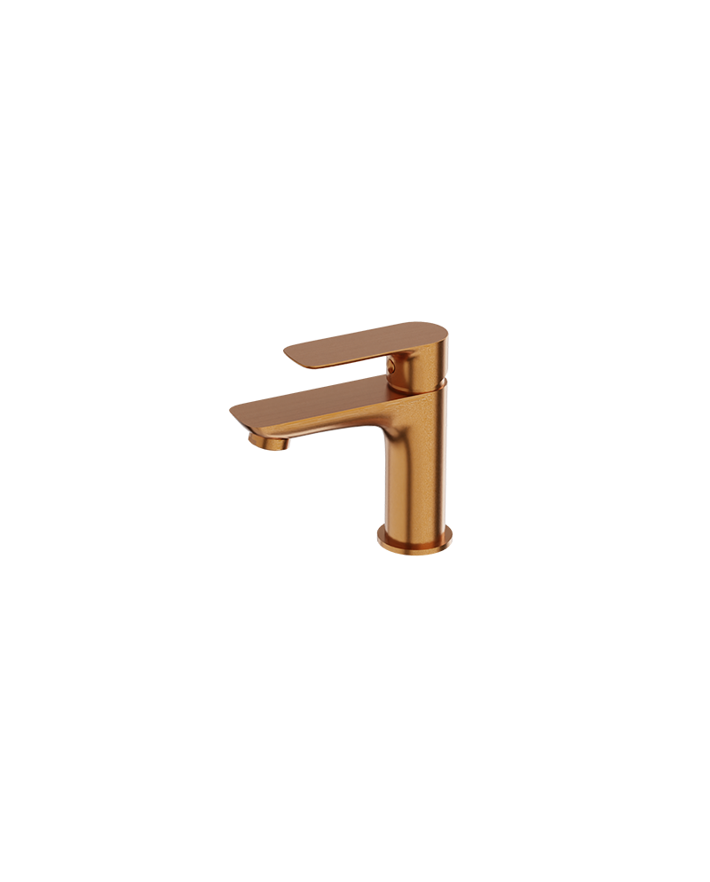 LaVita SPARK - Low Basin Tap Mixer / Brushed Copper LaVita SPARK - Low Basin Tap Mixer / Brushed Copper