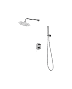 LaVita ORION Concealed Wall-mounted Rainshower SET / Silver - Chrome LaVita ORION Concealed Wall-mounted Rainshower SET / Silver - Chrome