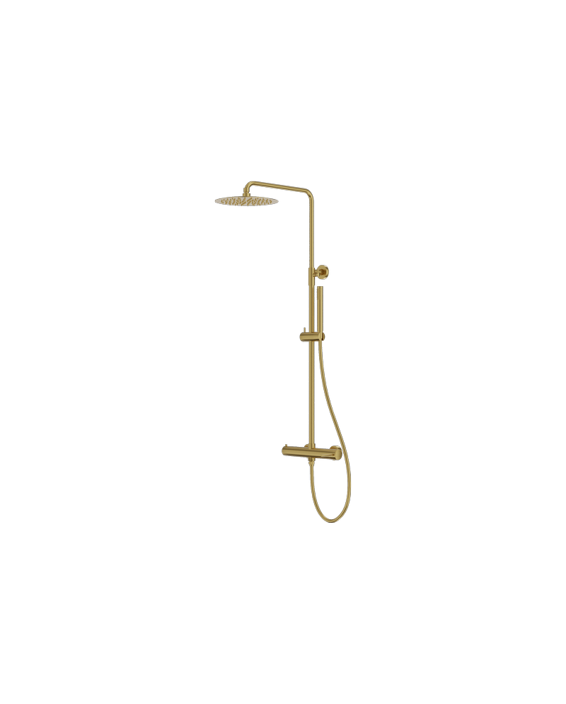 LaVita ORION Wall-mounted Rainshower SET / Brushed Gold LaVita ORION Wall-mounted Rainshower SET / Brushed Gold
