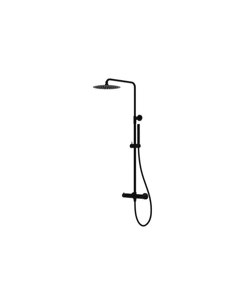 LaVita ORION Wall-mounted Rainshower SET / Black Matt LaVita ORION Wall-mounted Rainshower SET / Black Matt