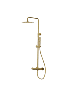 LaVita SPARK Wall-mounted Rainshower SET / Brushed Gold LaVita SPARK Wall-mounted Rainshower SET / Brushed Gold