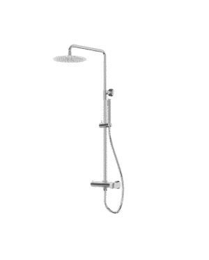 LaVita SPARK Wall-mounted Rainshower SET / Silver - Chrome LaVita SPARK Wall-mounted Rainshower SET / Silver - Chrome