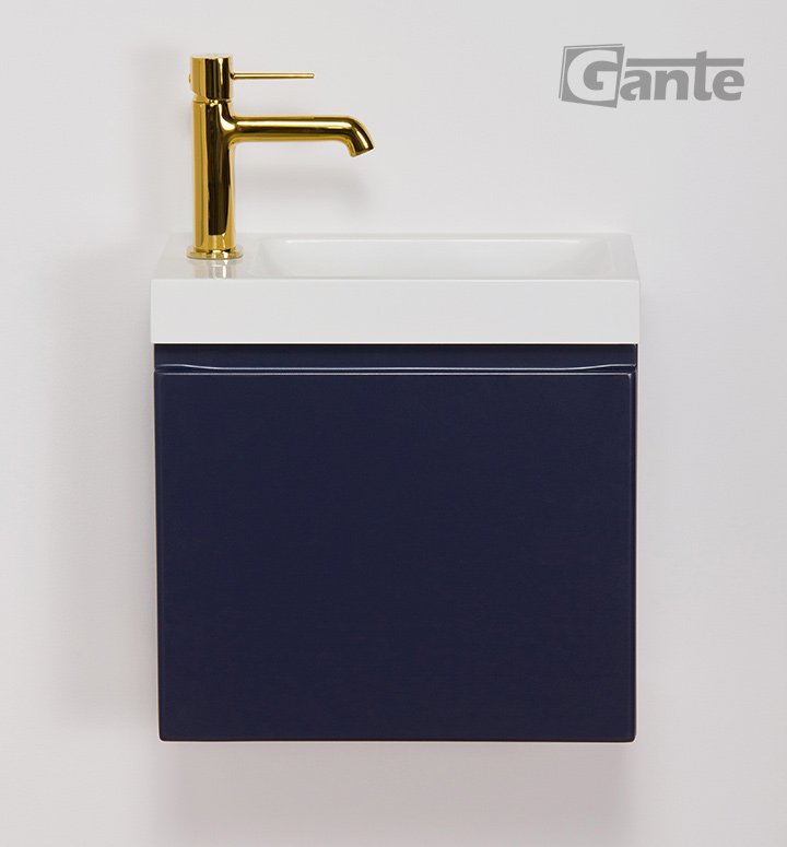 Cler White/Black Vanity Unit with White Basin Cler White/Black Vanity Unit with White Basin