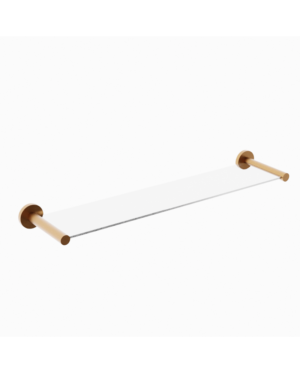 Senso Glass Shelf - Chrome, Black, Gun Metal, Gold, Copper