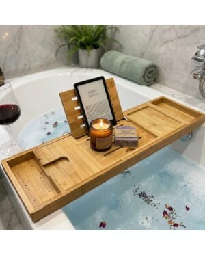 Cala Bamboo Bath Tray
