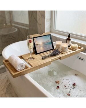 Caro Bamboo Bath Tray
