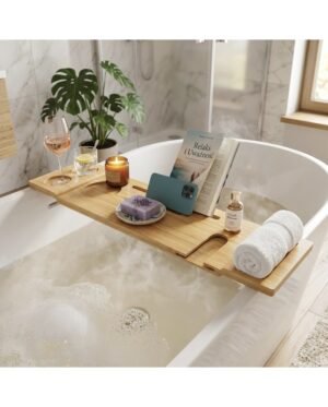 Sole Bamboo Bath Tray